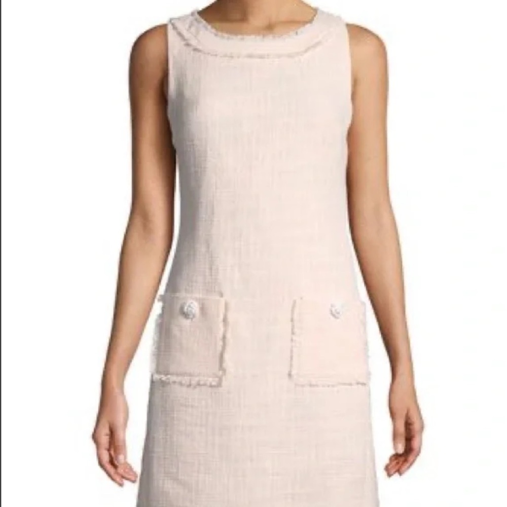 Karl Lagerfeld Cream Mini Dress